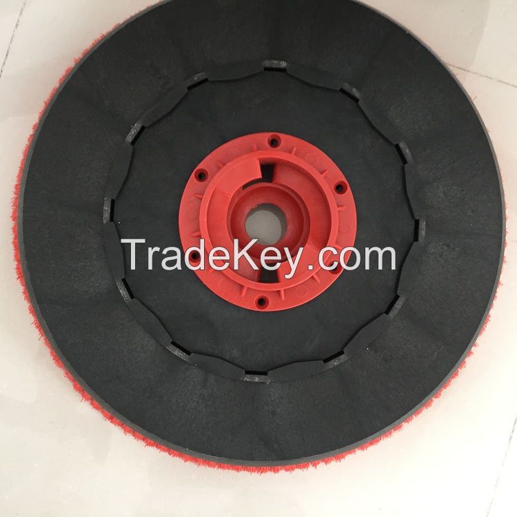Floor cleaning disc brushes