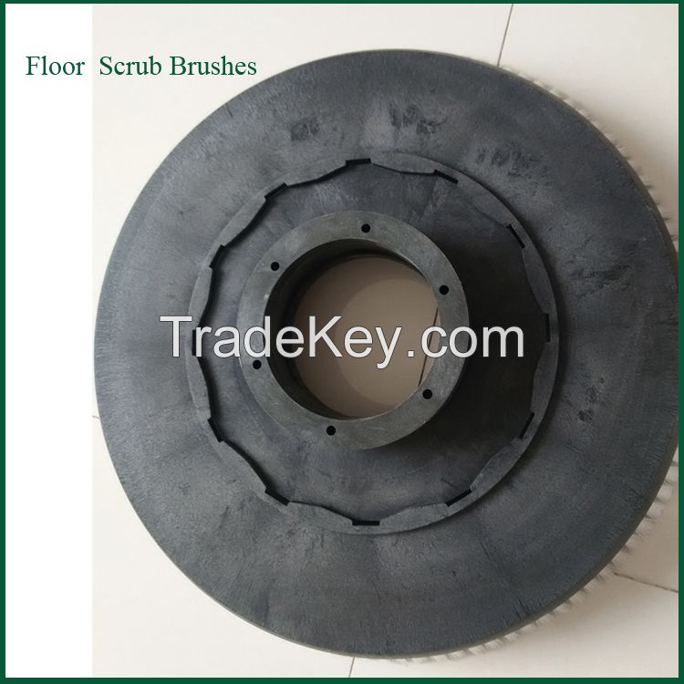 Floor rotary cleaning disc brushes