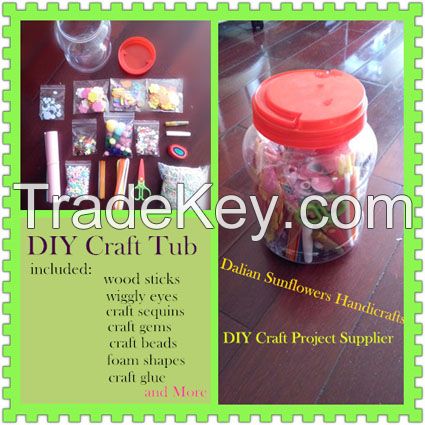 DIY Arts and Crafts Kits in Jar for kids Age3+