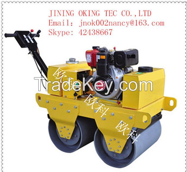 OK-S600C double steel wheel diesel roller