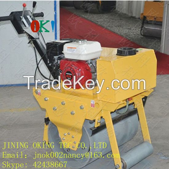 OK-600 Single wheel gasoline roller