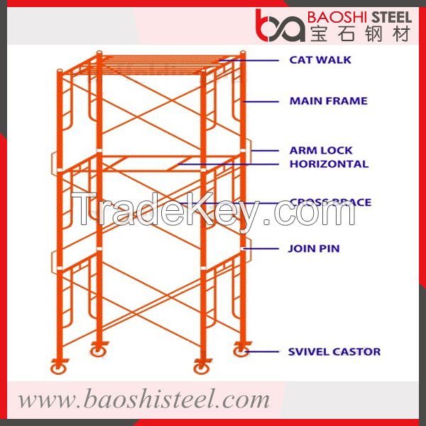 china new product q 235 lift scaffolding