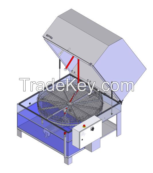 P Medium automatical mechanical parts washer