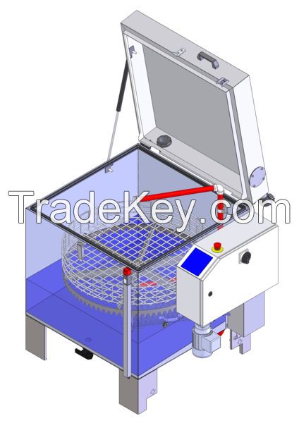 Simplex Small automatically medium and small mechanical parts washer.