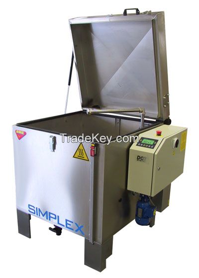 Simplex Small automatically medium and small mechanical parts washer.