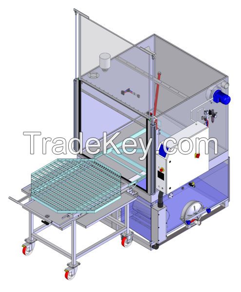 Simplex Big automatically medium and large mechanical parts washer.