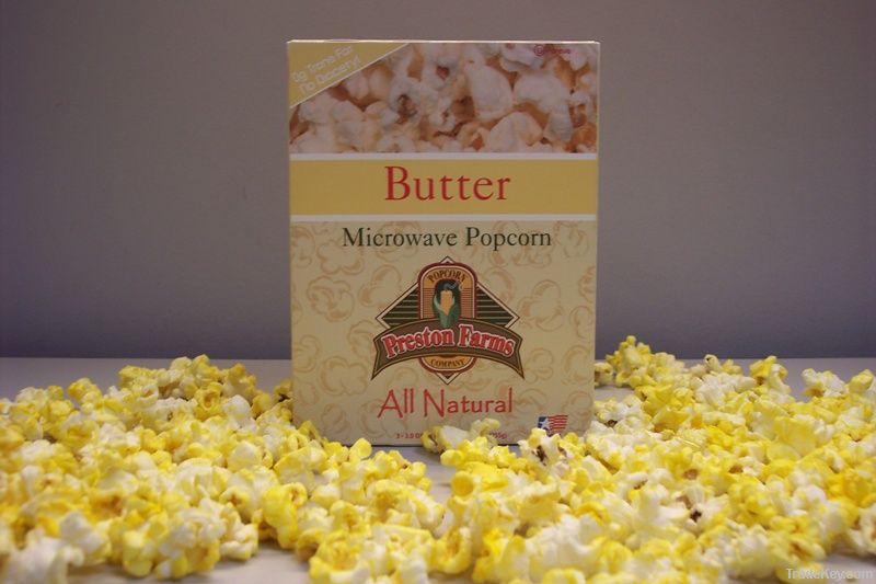 Pop Corn Label Bags