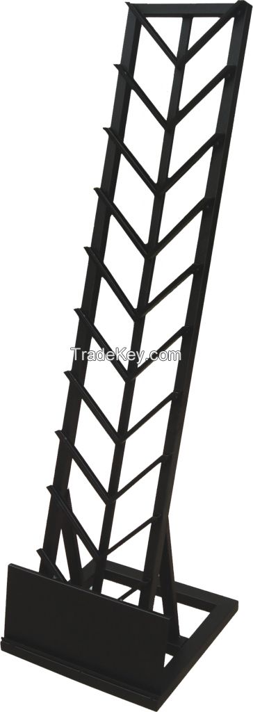 2015 new metal tile display rack for wholesale