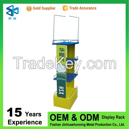 Customized metal cosmetic display stand for wholesale