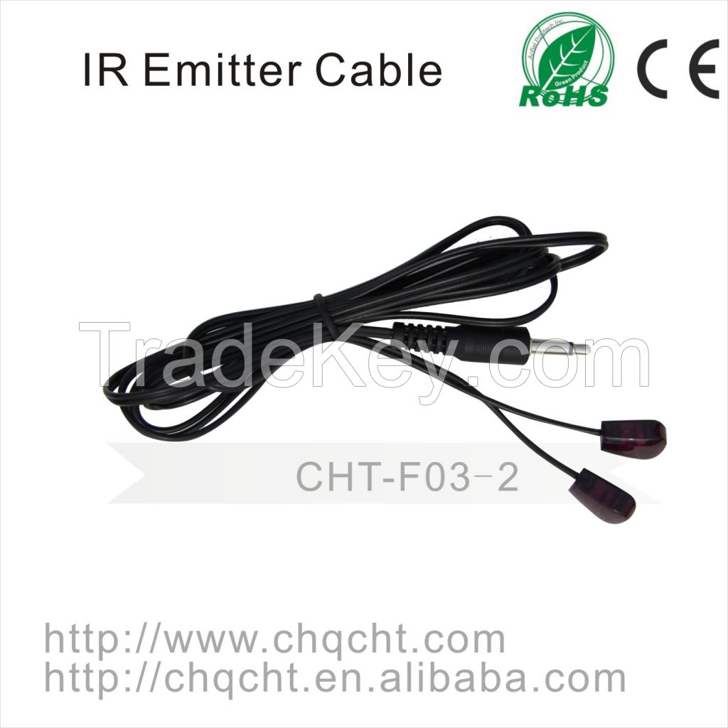 2 pole Dual Eye IR Emitter Extender Cable