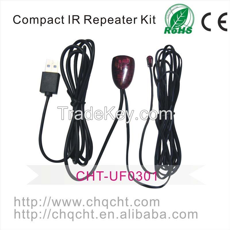 IR remote control repeater/IR Extender with 1 Receiver &amp;amp; 1 Emitter