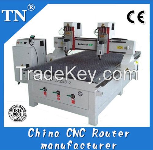 double head wood cnc router