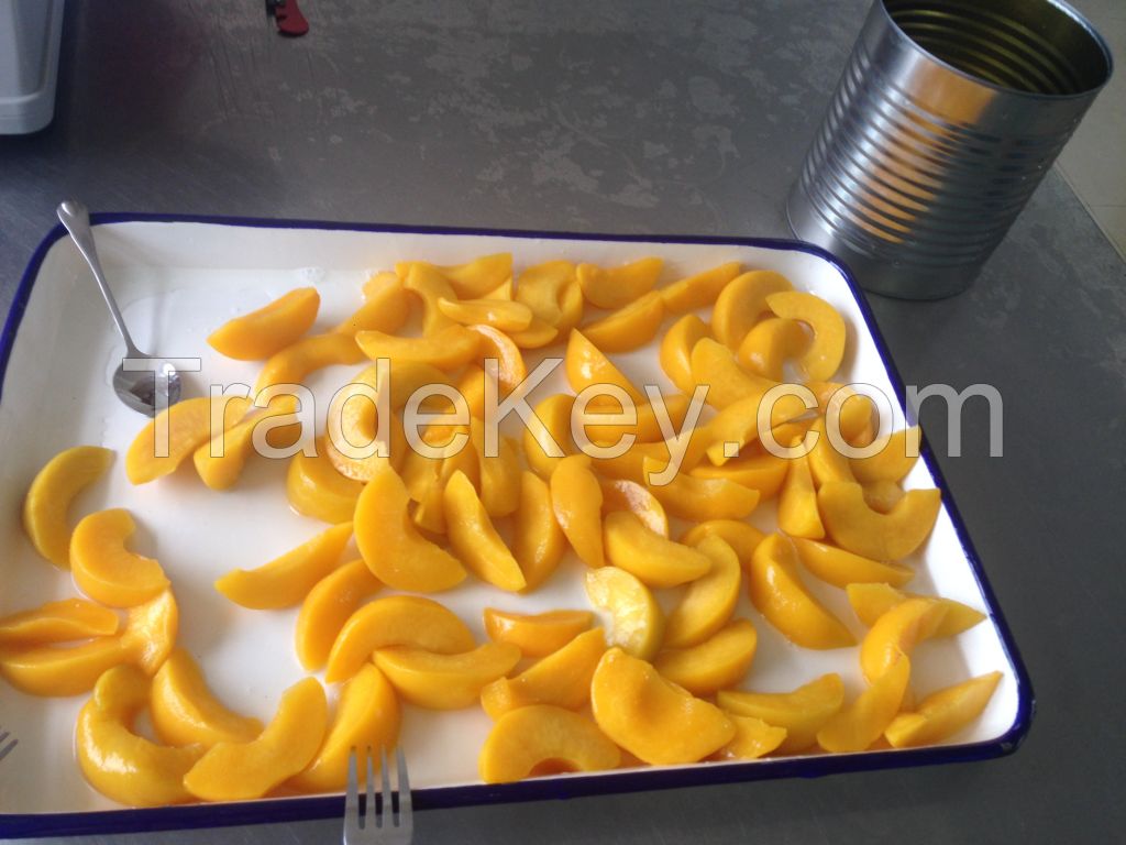 canned yellow peach 3kg sliced