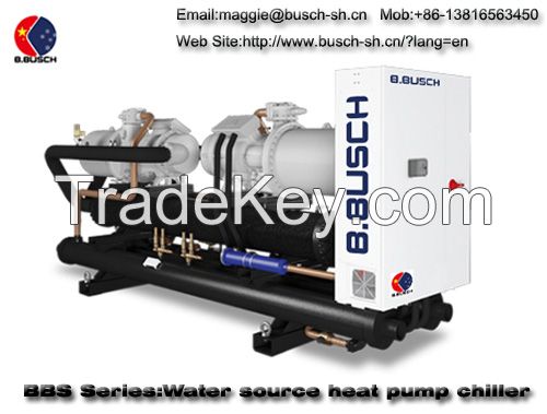 District heating BUSCH water source heat pump chiller