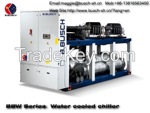 Room cooling dedicated precision temperature control air conditioning BUSCH water cooled screw chiller