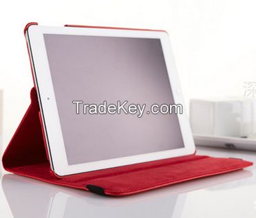Rotation Pu leather cases for iPad Air