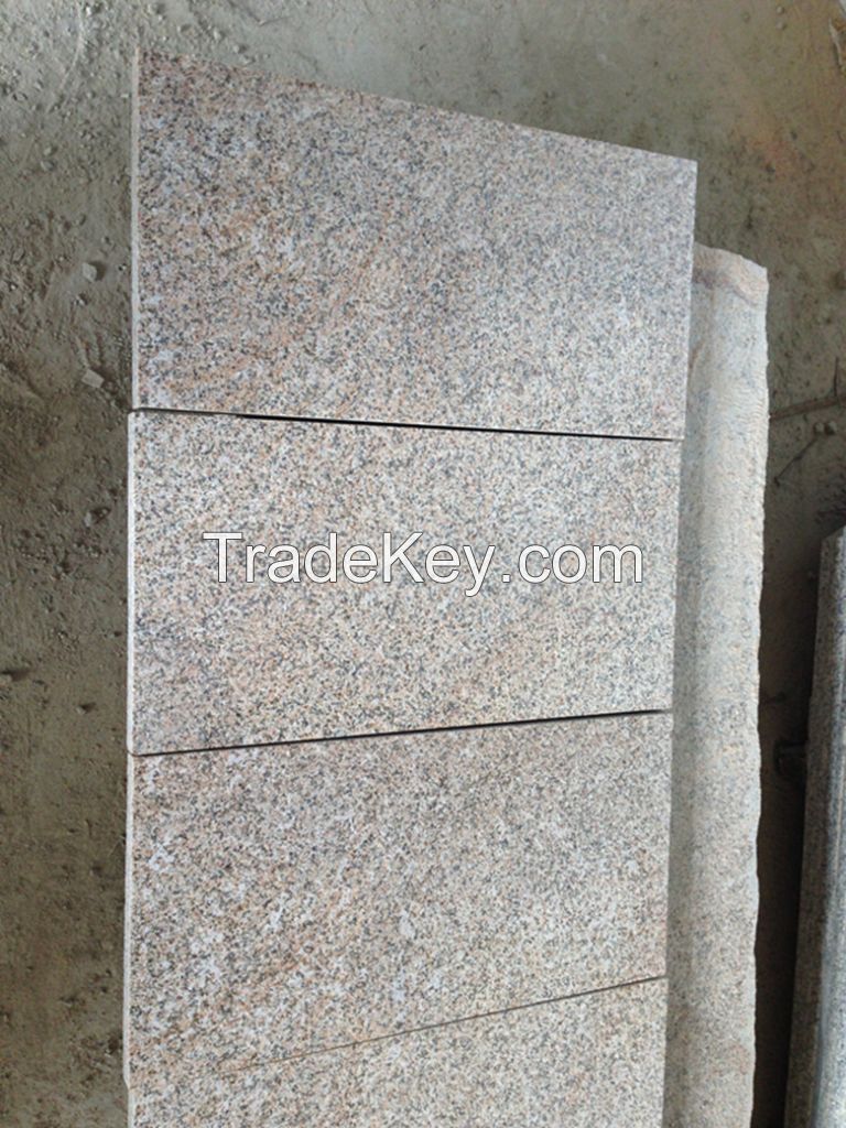 G682 Granite,China Origin Yellow Granite Flamed Tiles & Slabs,Granite Skirting and Flooring,G682 Wall Cladding