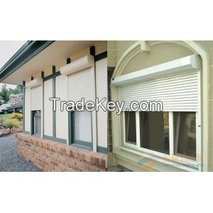 Aluminum roller shutter door