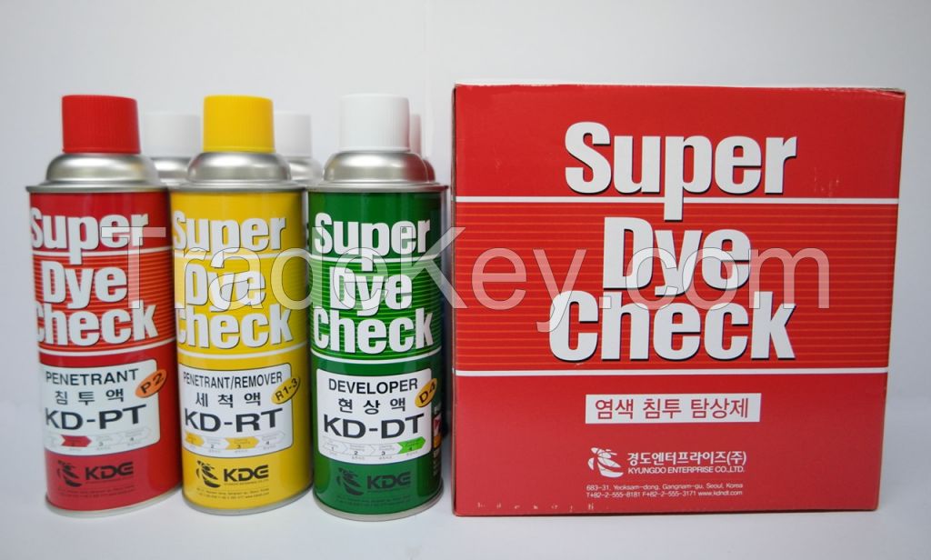 Penetrant Testing Super Dye Check