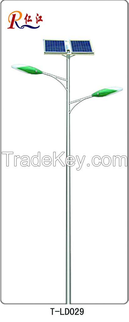 Hot Sale White Pole Solar Powered Street Light Solar Street Lighting Module