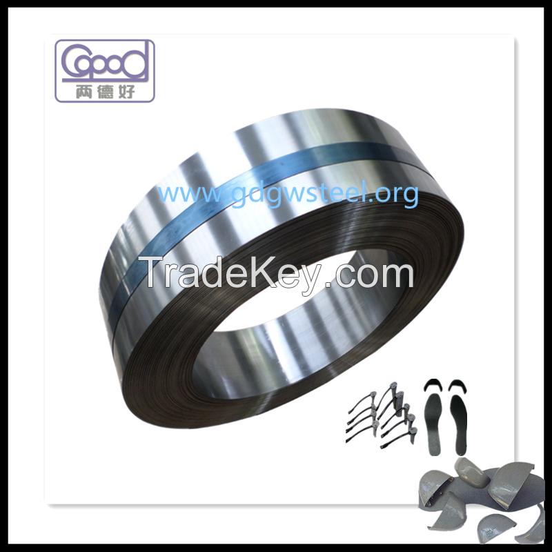 C67annealed hardened and tempered steel coil for shoe accessories