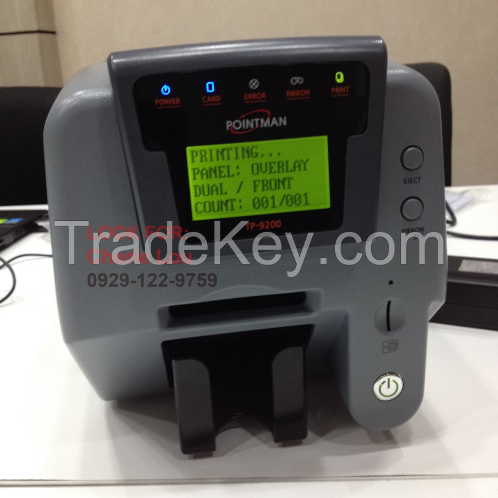 Pointman TP9200 pvc id card printer