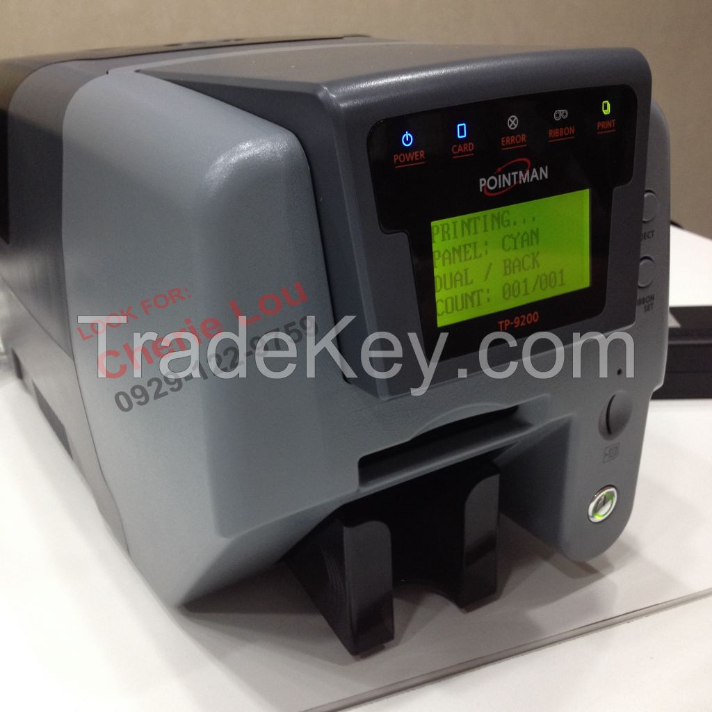 Pointman TP9200 pvc id card printer