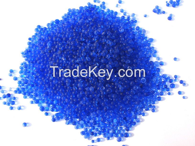 white silica gel beads desiccant