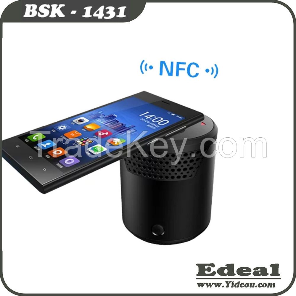 New arrival 4 Ohm bluetooth speaker with G-sensor NFC TF Card Slot