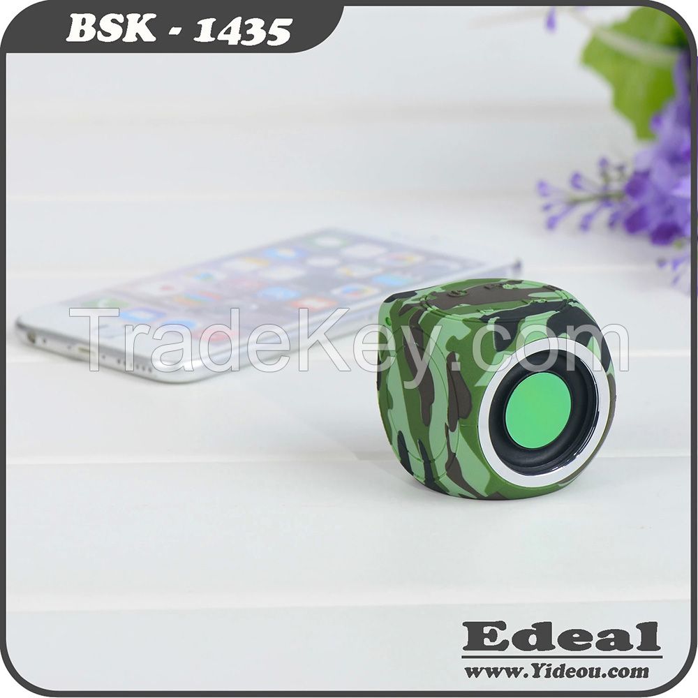 30mm driver IPX7 waterproof bluetooth speaker multi color