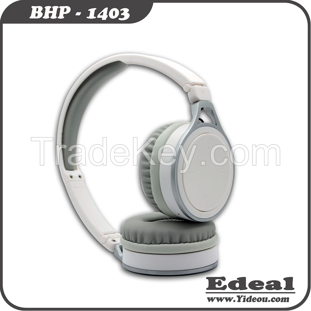 High-end V2.1 BT version line-in supported Over ear headphone