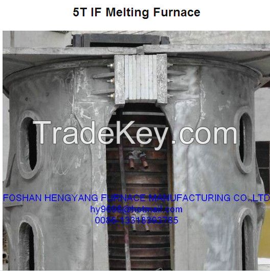 Medium frequency induction melting furnace 