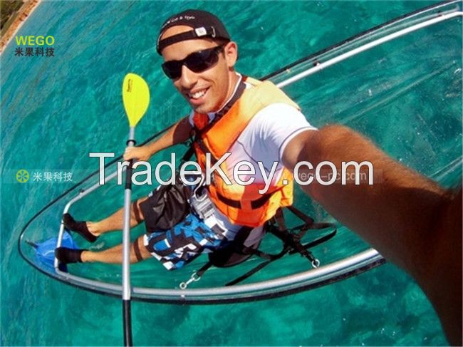 Transparent/Clear fishing kayak canoe boats