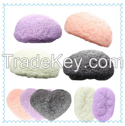 Bamboo Charcoal Konjac Sponge/facial/bath Cleaning Products