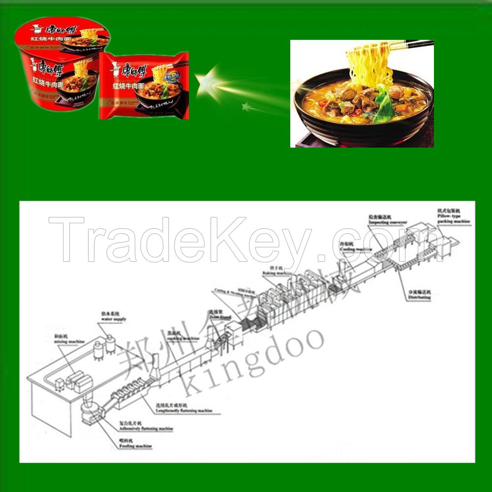 Good Quality fried Instant Noddle Making Machinery