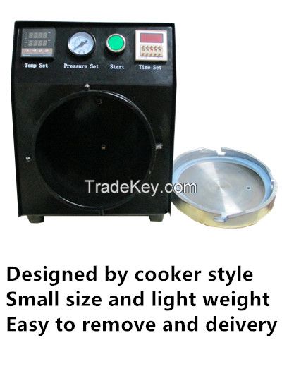 2015 Mini cooker Style Autoclave Machine, OCA refurbishing machine for