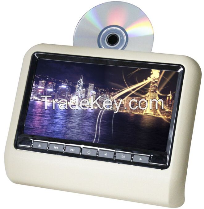 9&quot;CAR TFT LCD HEADREST PILLOW MONITOR With DVD