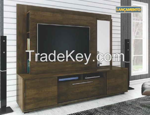 Modern TV Stand model Munique 1, 8h x 1, 85w x 0, 45d TV up to 47&quot;