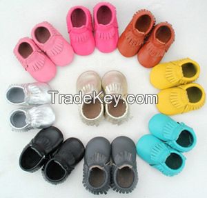 mix color size low cut toddler moccasins hard bottom
