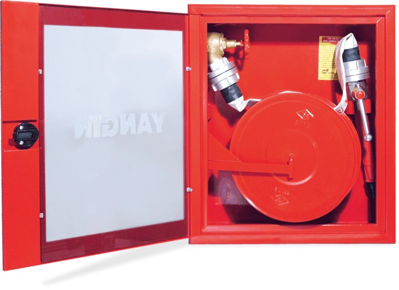 Fire Hose Cabinet with flat hose