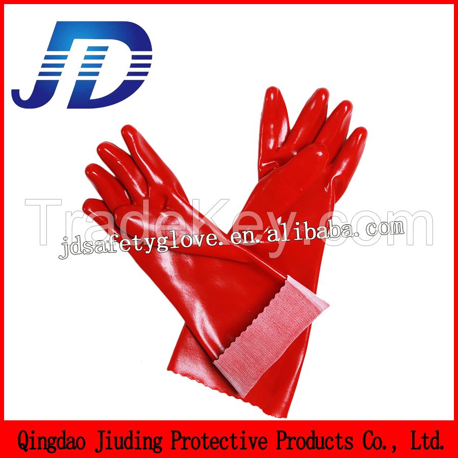 Wholesale long sleeve chemical resistant work glove with safety equipment new product