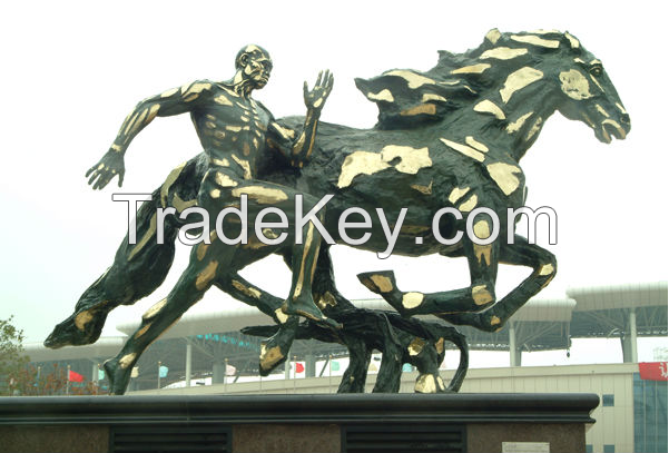 Sporting bronze Sculpture