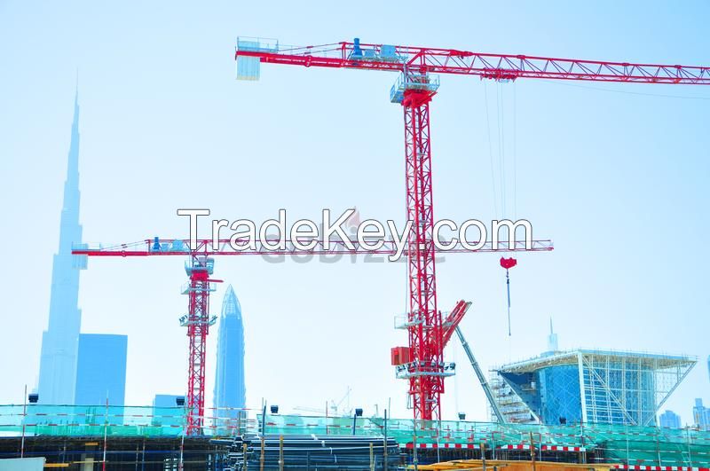 Tower Cranes, Passenger Hoists, Placing Boom, Cradles, Spare Parts