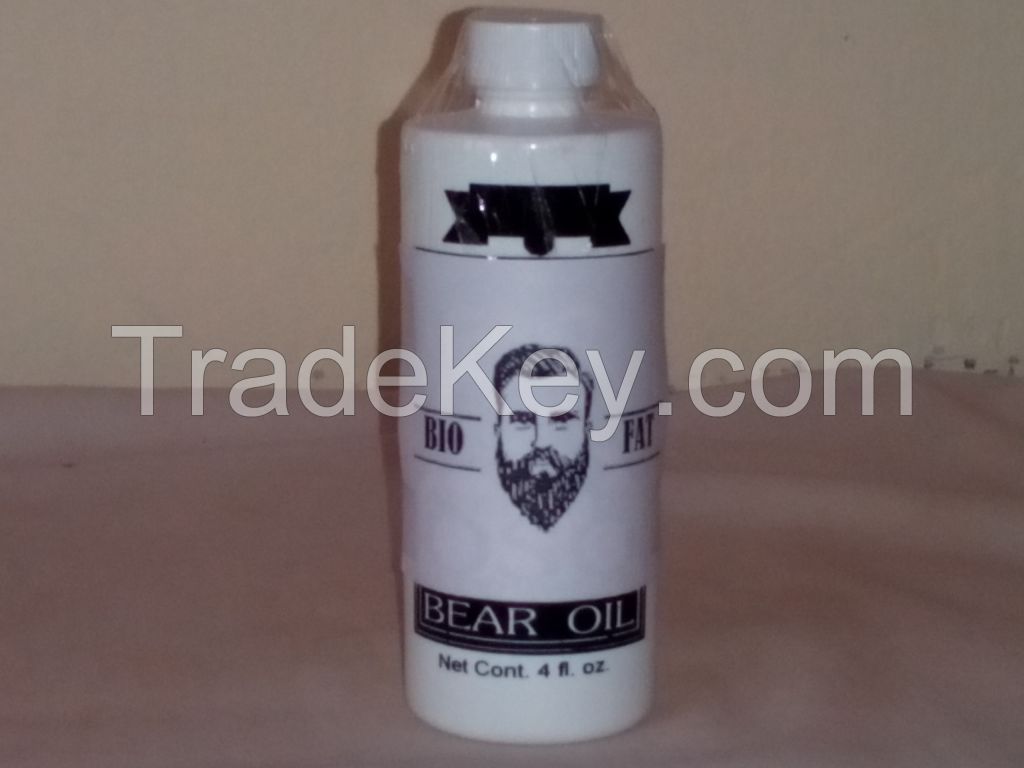 Bear Fat Oil for head and facial hair