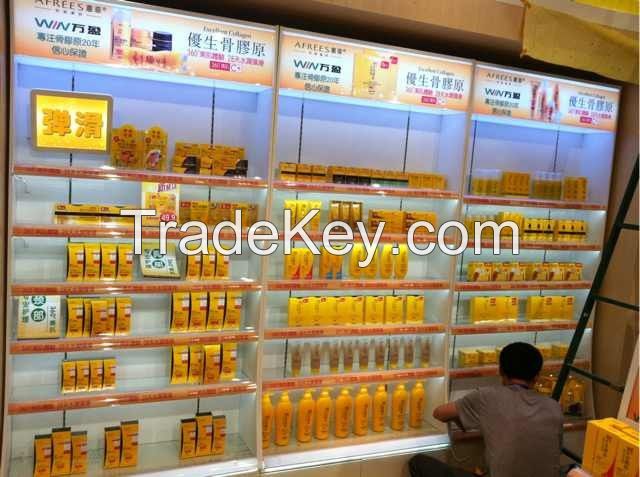 Retail Cosmetic Wall Rackï¼�Acrylic Shelf Display