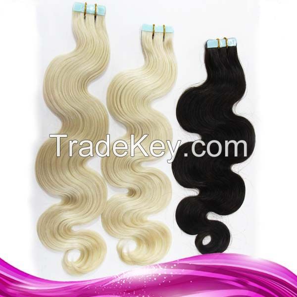 26 inches tape human hair extensions