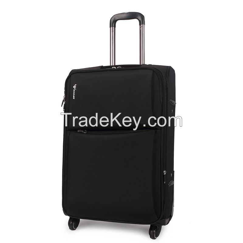 quality and discount price luggage soft travel suitcase waterproof nylon 