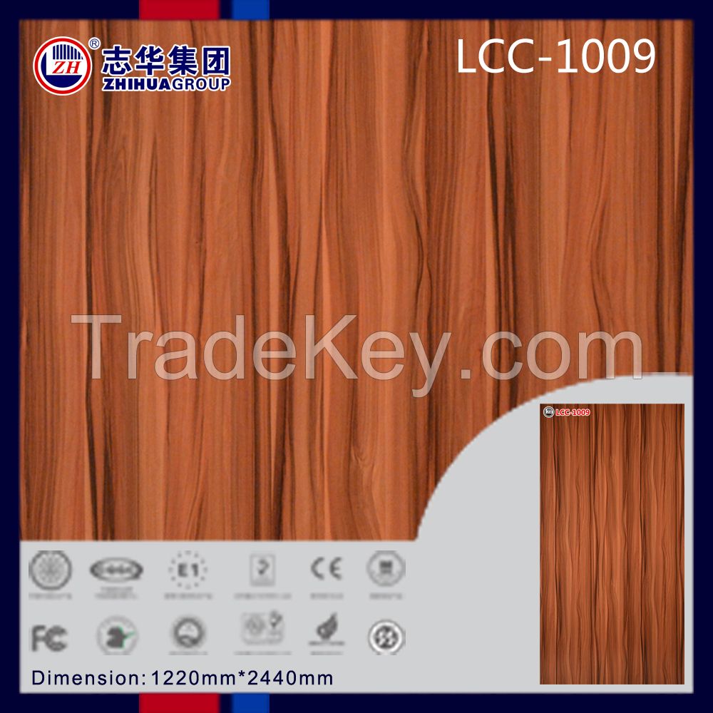 ZHUV wood grain uv mdf board