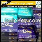 Asia high quality100% wood pulp a4 paper 80 gsm