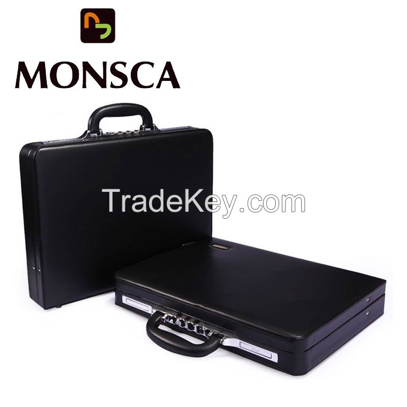 PU suitcase Business briefcase lockbox